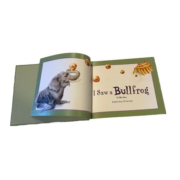 I Saw a Bullfrog  Hardcover Children’s Book By Ellen Stern NEW W9780375821738 - Picture 6 of 10